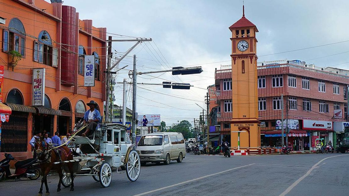 English Town in Burma