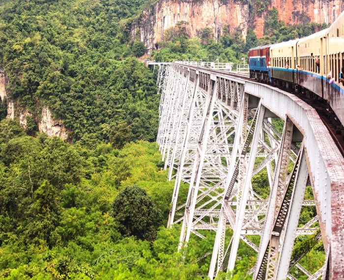 Myanmar Bridge Maymyo - Hispaw