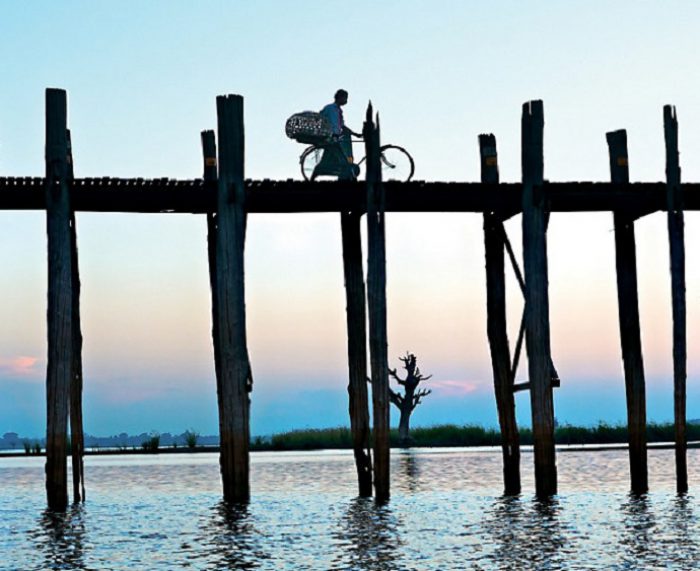 U bein Sunset Bridge